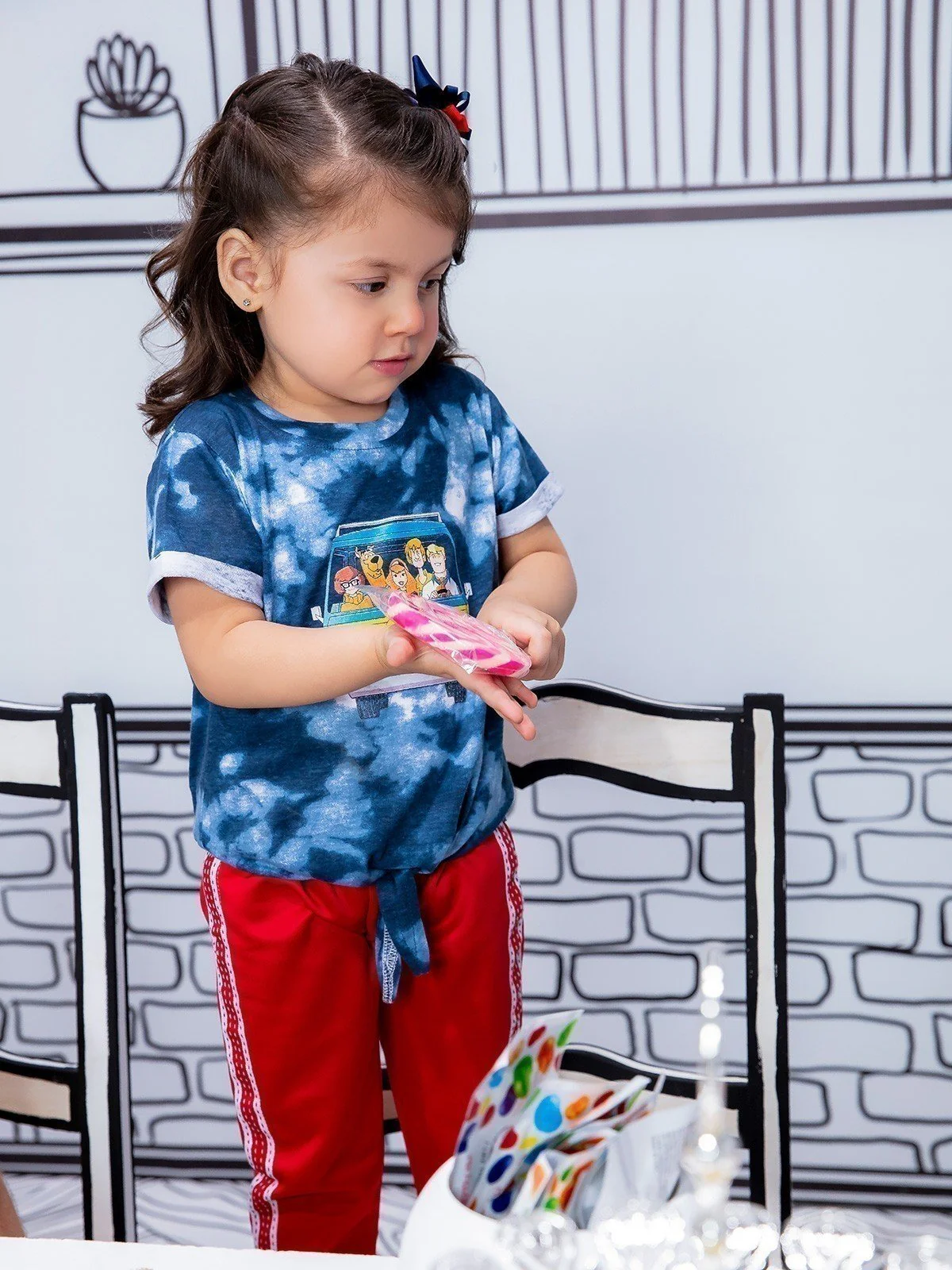 Girl's Indigo Blue Top - EGTK21-021 - Image 3
