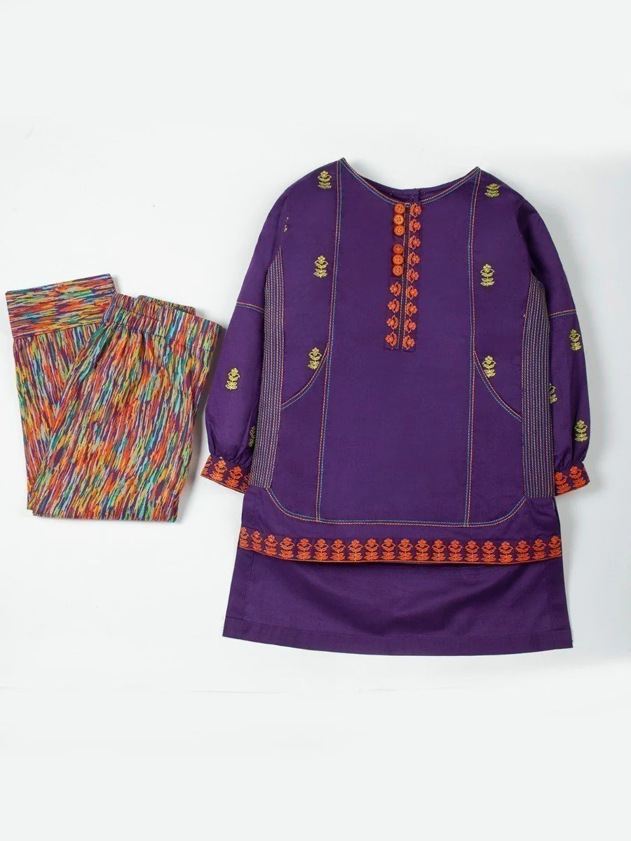 Girl's Purple Pret - EGTKE20-70196 (2-Pcs)
