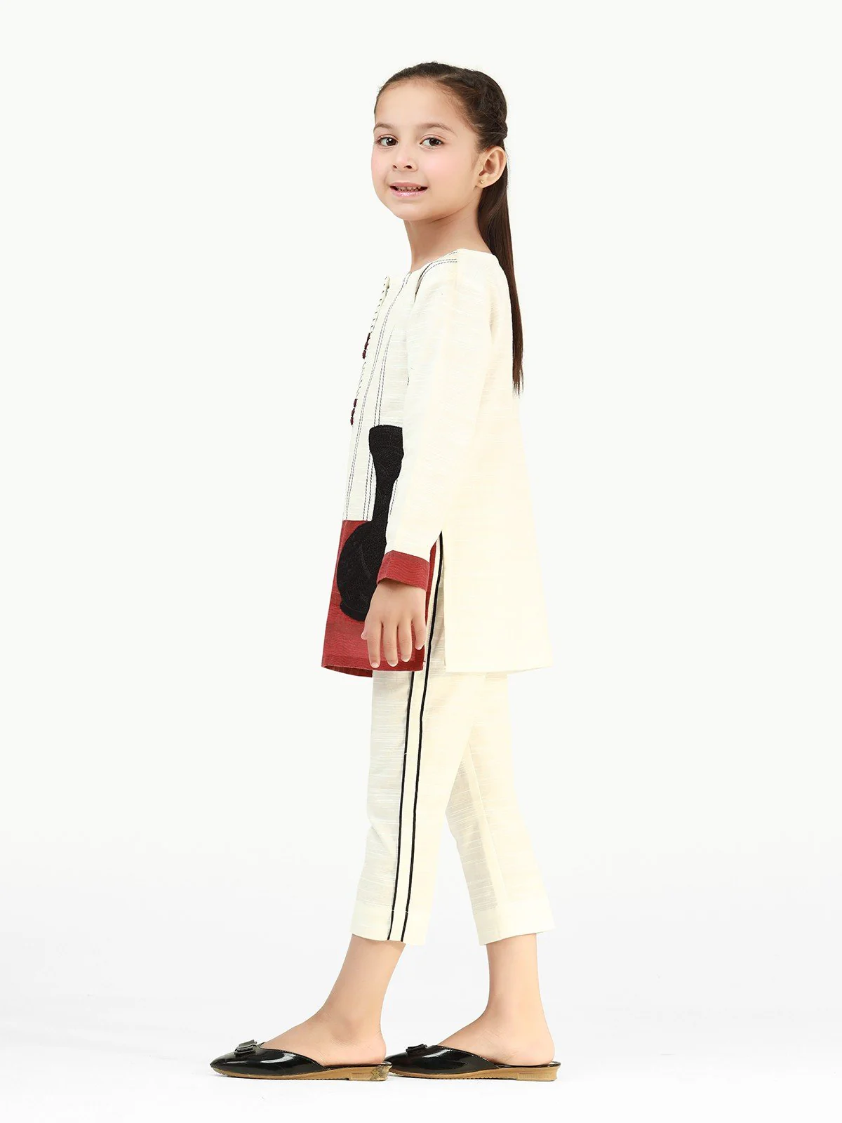 Girl's White Pret - EGTKE20-70233 (2-Pcs) - Image 4