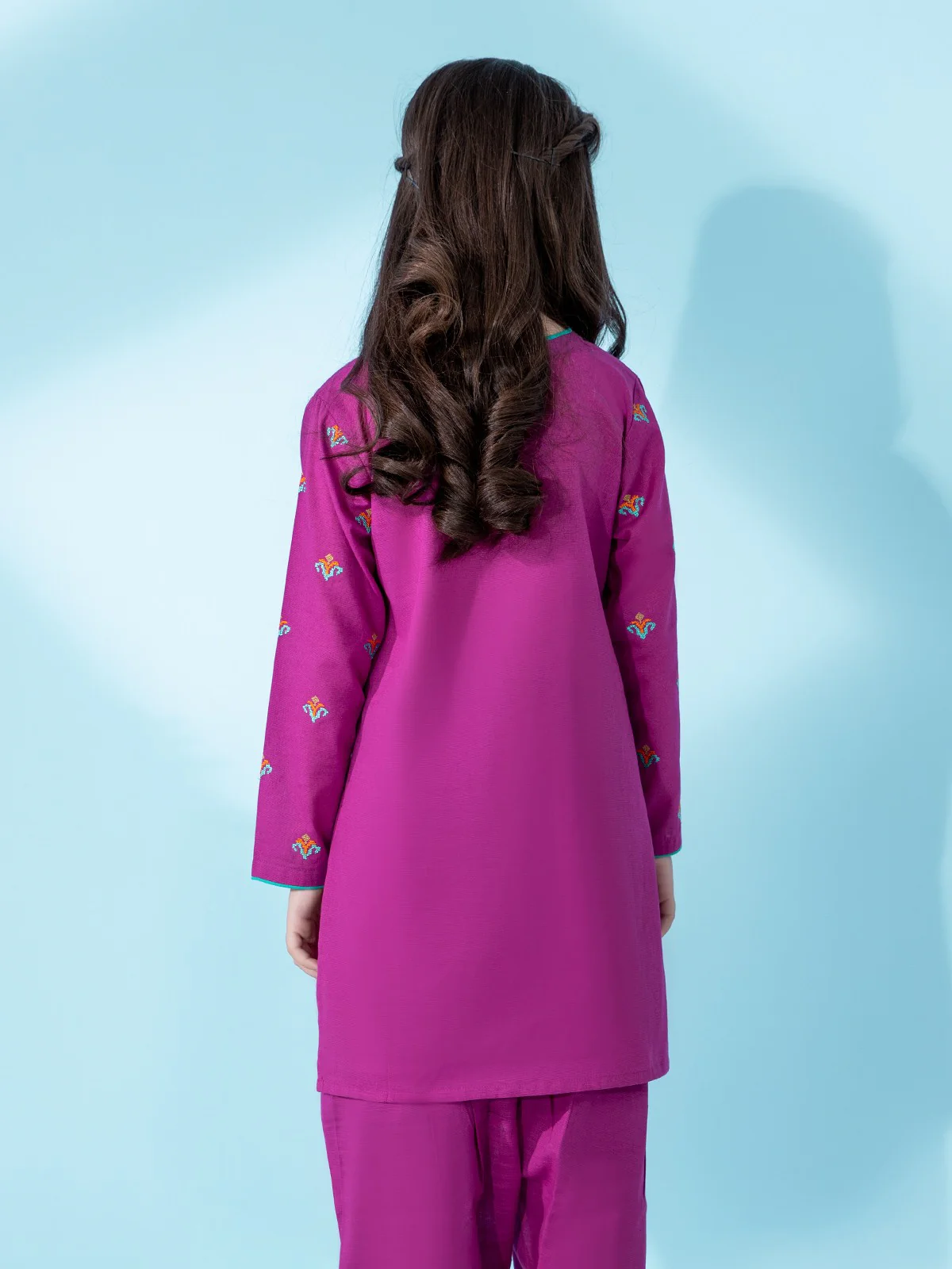 Girl's Magenta Pret - EGTKE20-70245 (2-Pcs) - Image 2