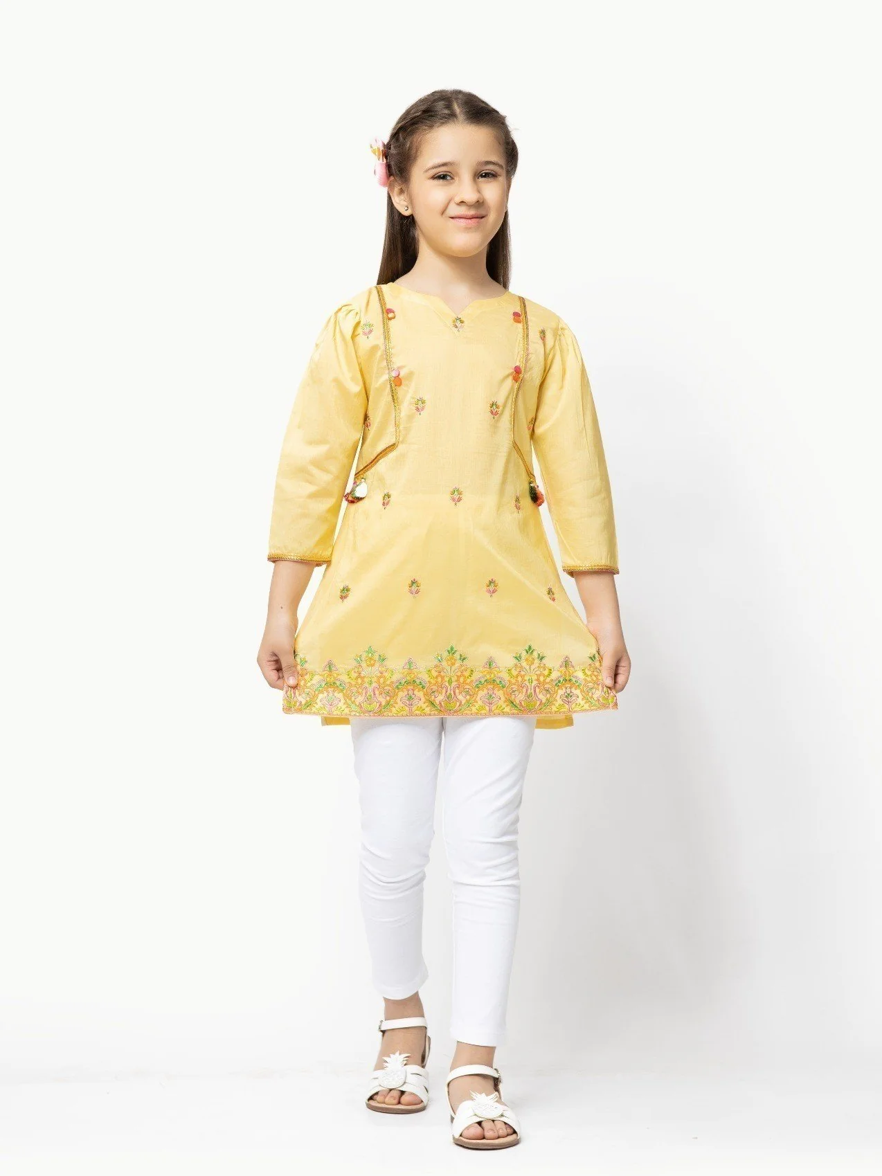 Girl's Light Yellow Pret - EGTKE22-70310