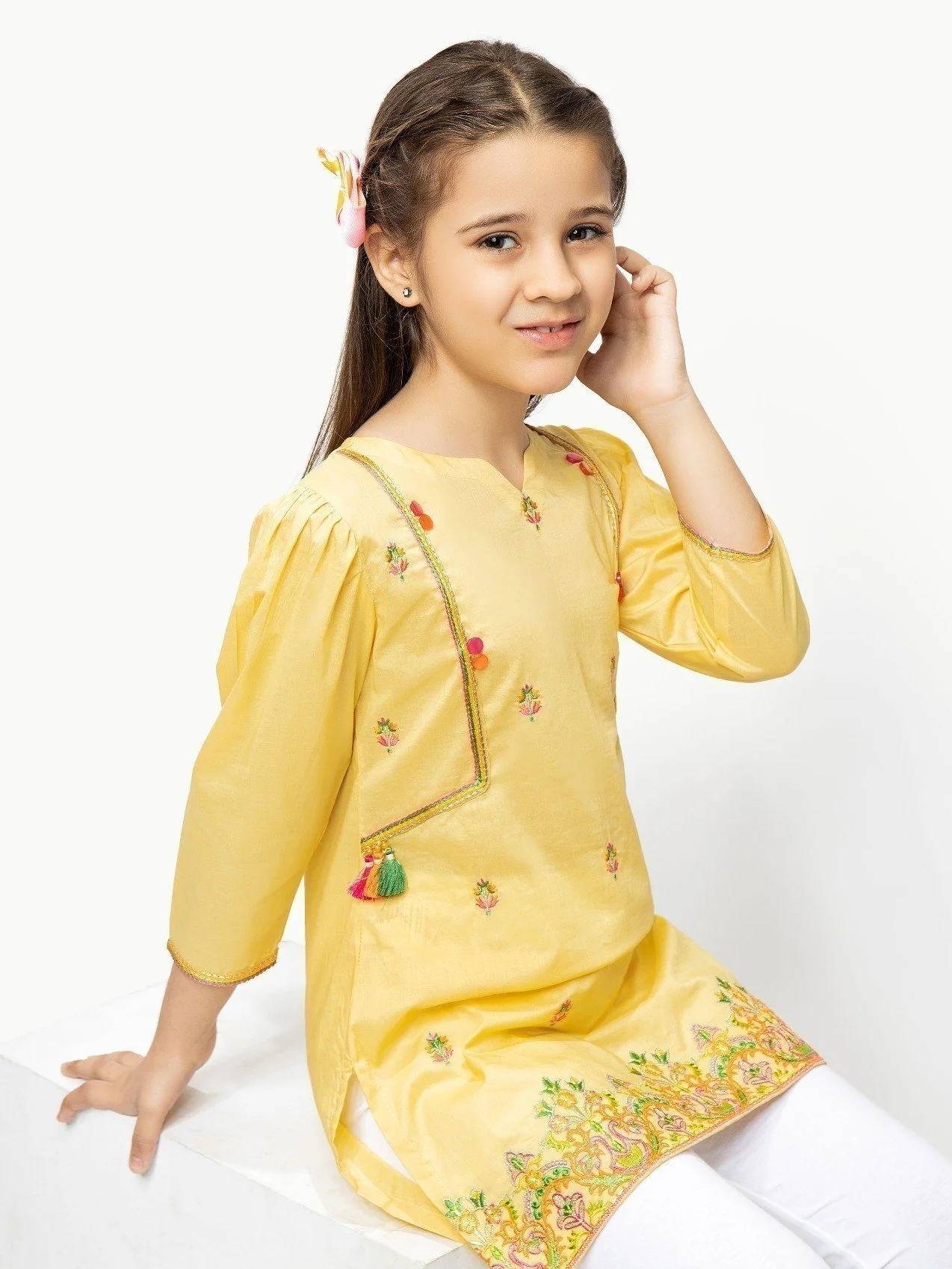 Girl's Light Yellow Pret - EGTKE22-70310 - Image 2