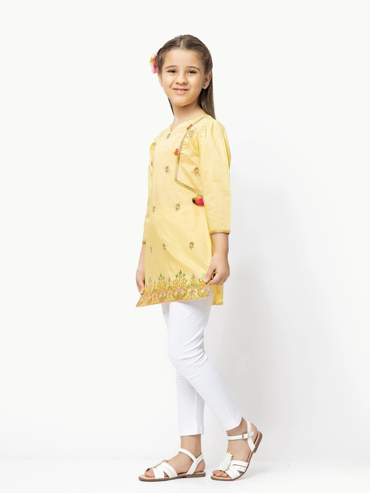 Girl's Light Yellow Pret - EGTKE22-70310 - Image 3