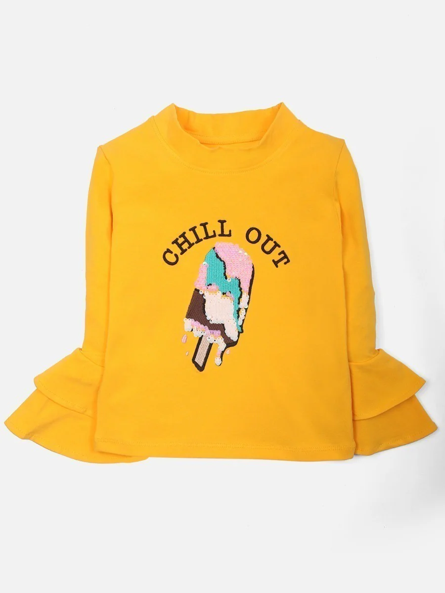 Girl's Yellow Top - EGTKF20-001 - Image 2