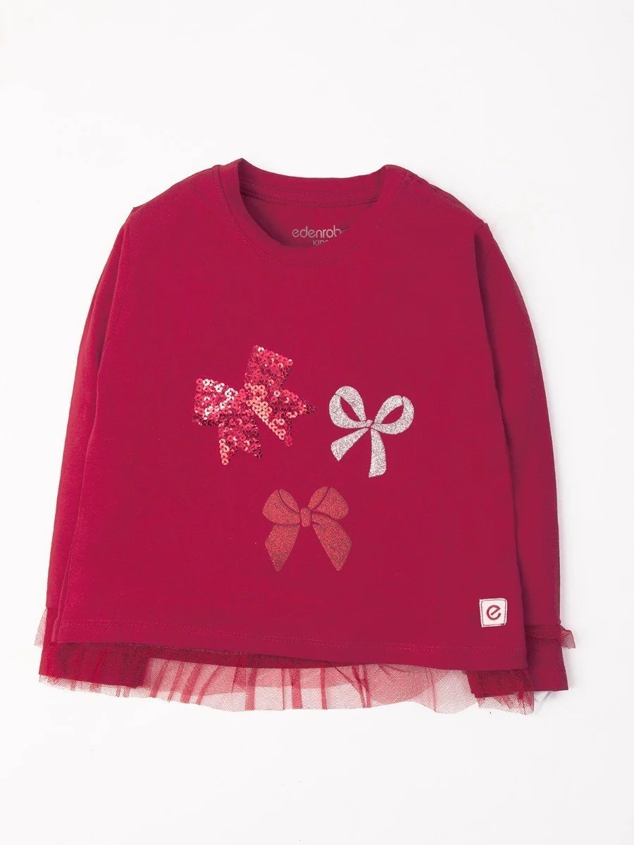 Girl's Red Top - EGTKF20-002 - Image 3