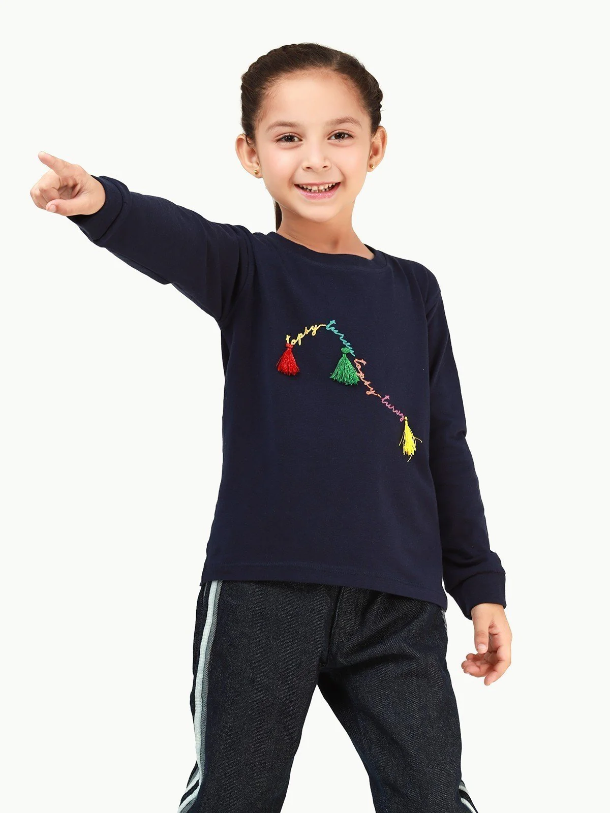 Girl's Blue Top - EGTKF21-004 - Image 2