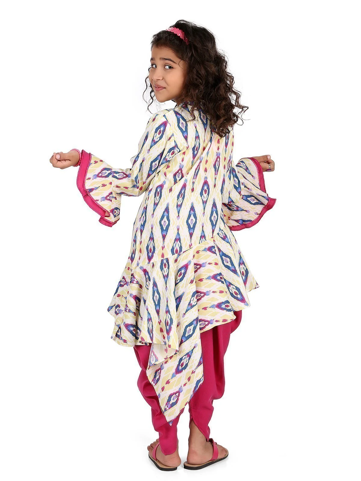 Girl's White Multi Pret - EGTKP19-70163 (2-Pcs) - Image 4
