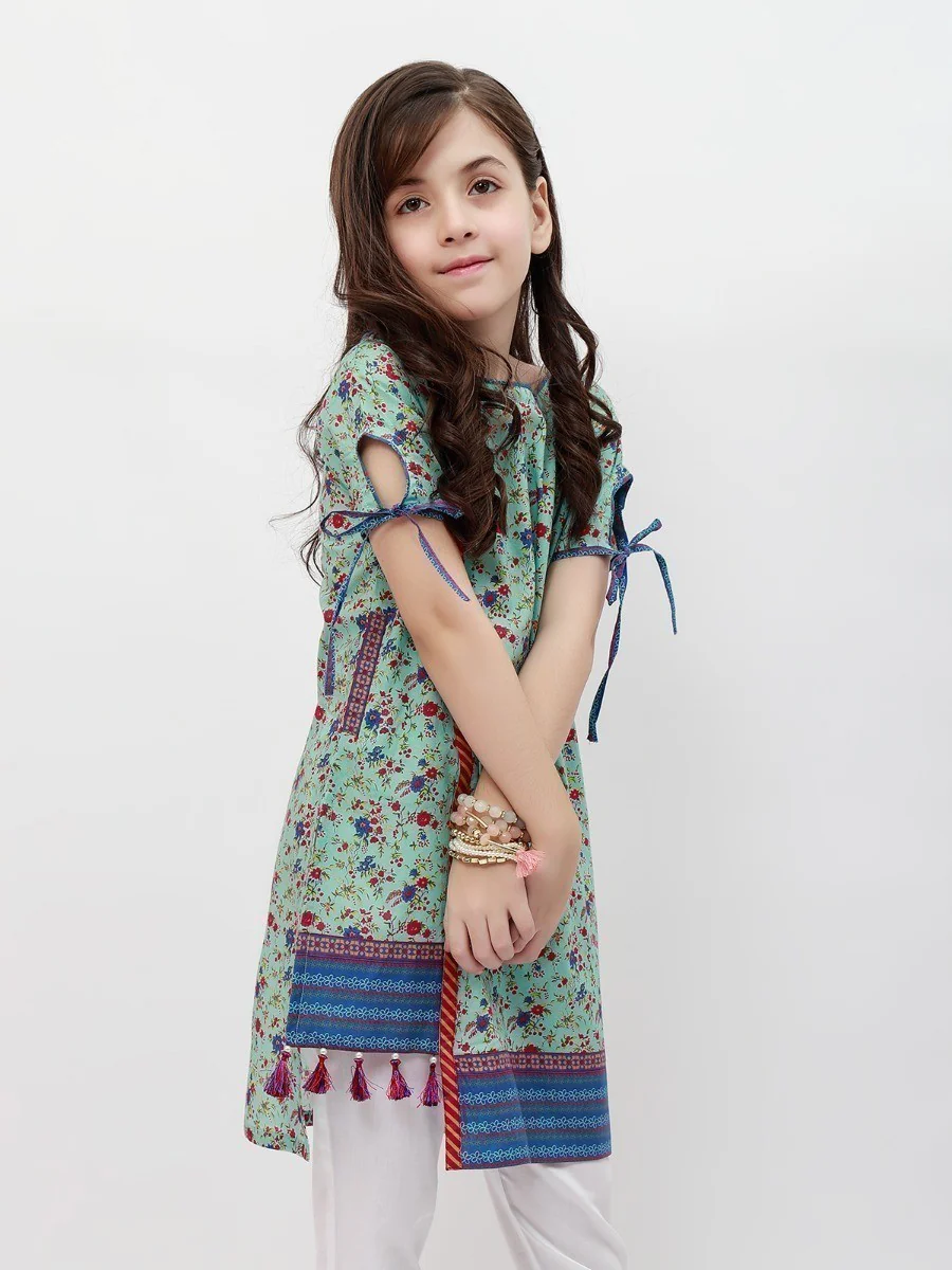 Girl's Sea Green Pret - EGTKP20-70218 - Image 2