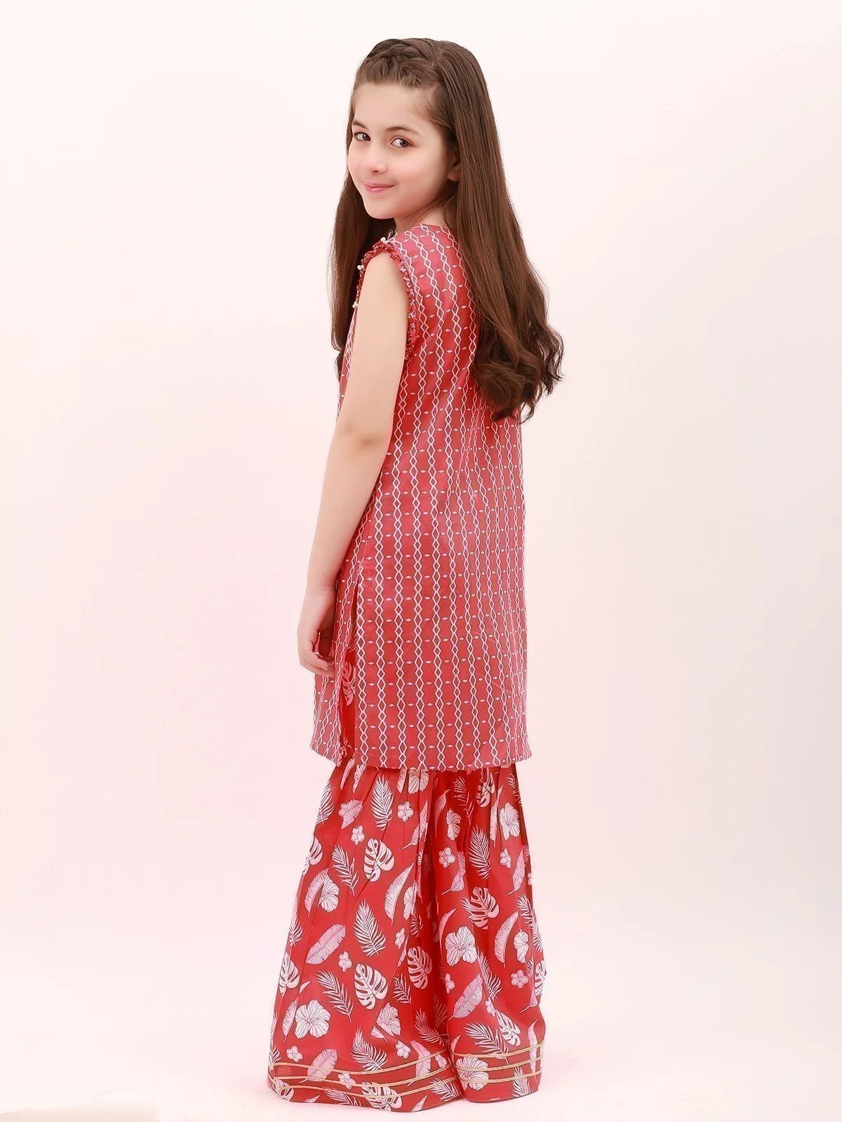 Girl's Red Pret - EGTKP21-70259 (2-Pcs) - Image 3