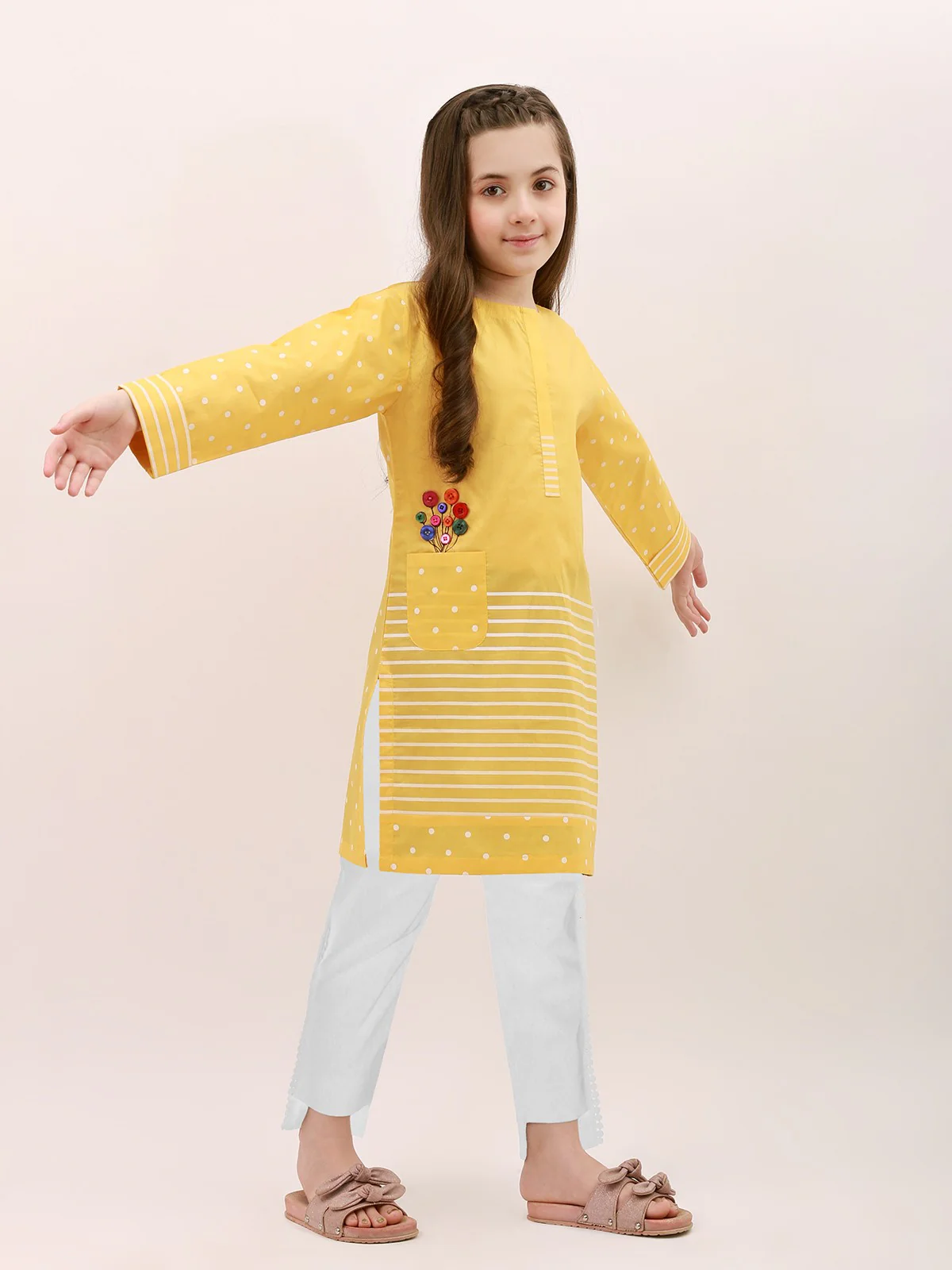 Girl's Yellow Pret - EGTKP21-70260 - Image 2