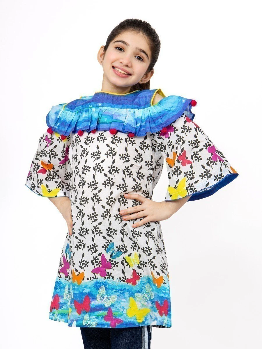 Girl's White Multi Pret - EGTKP21-70282 - Image 3