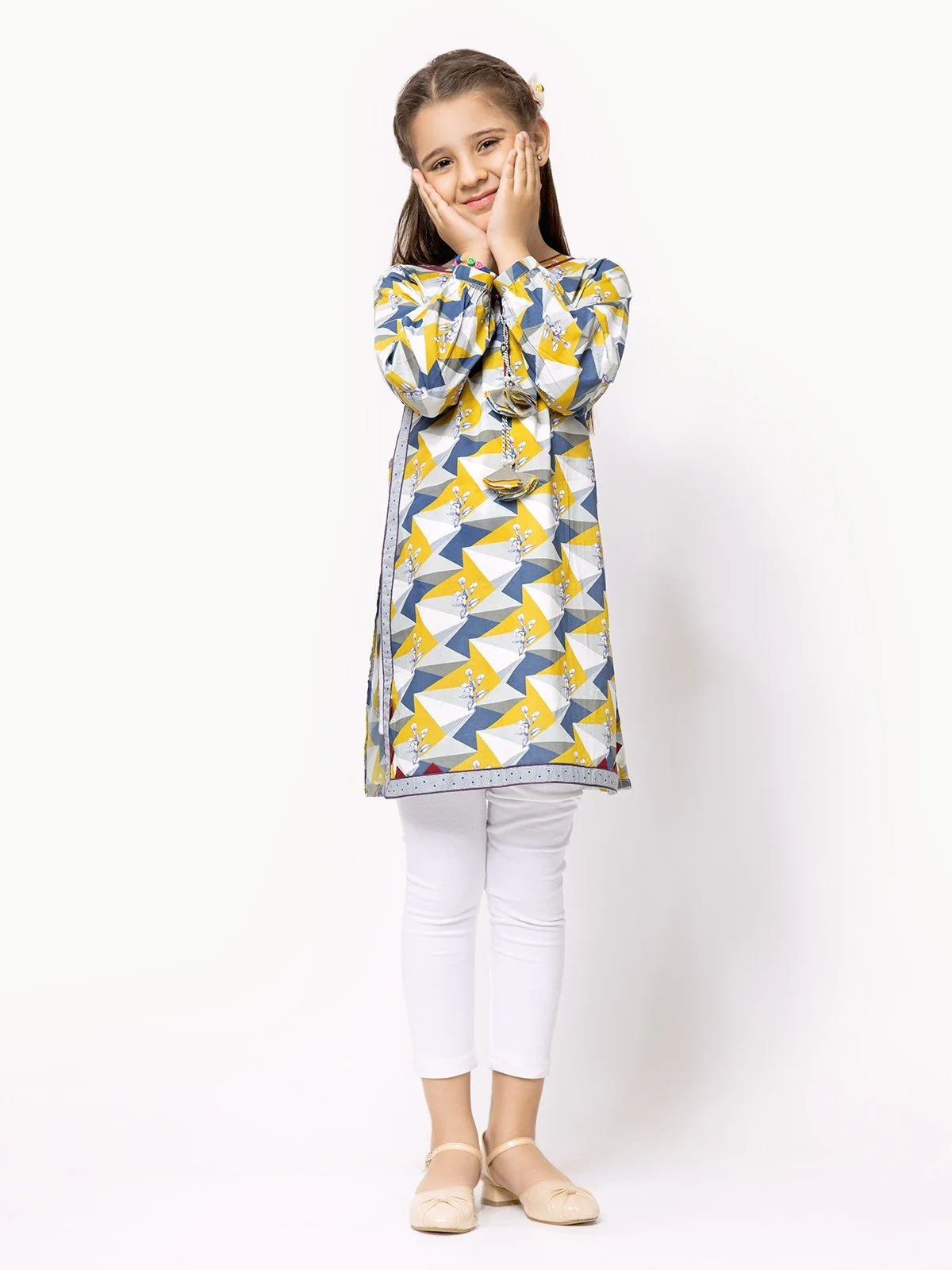 Girl's White Multi Pret - EGTKP22-70257 - Image 3