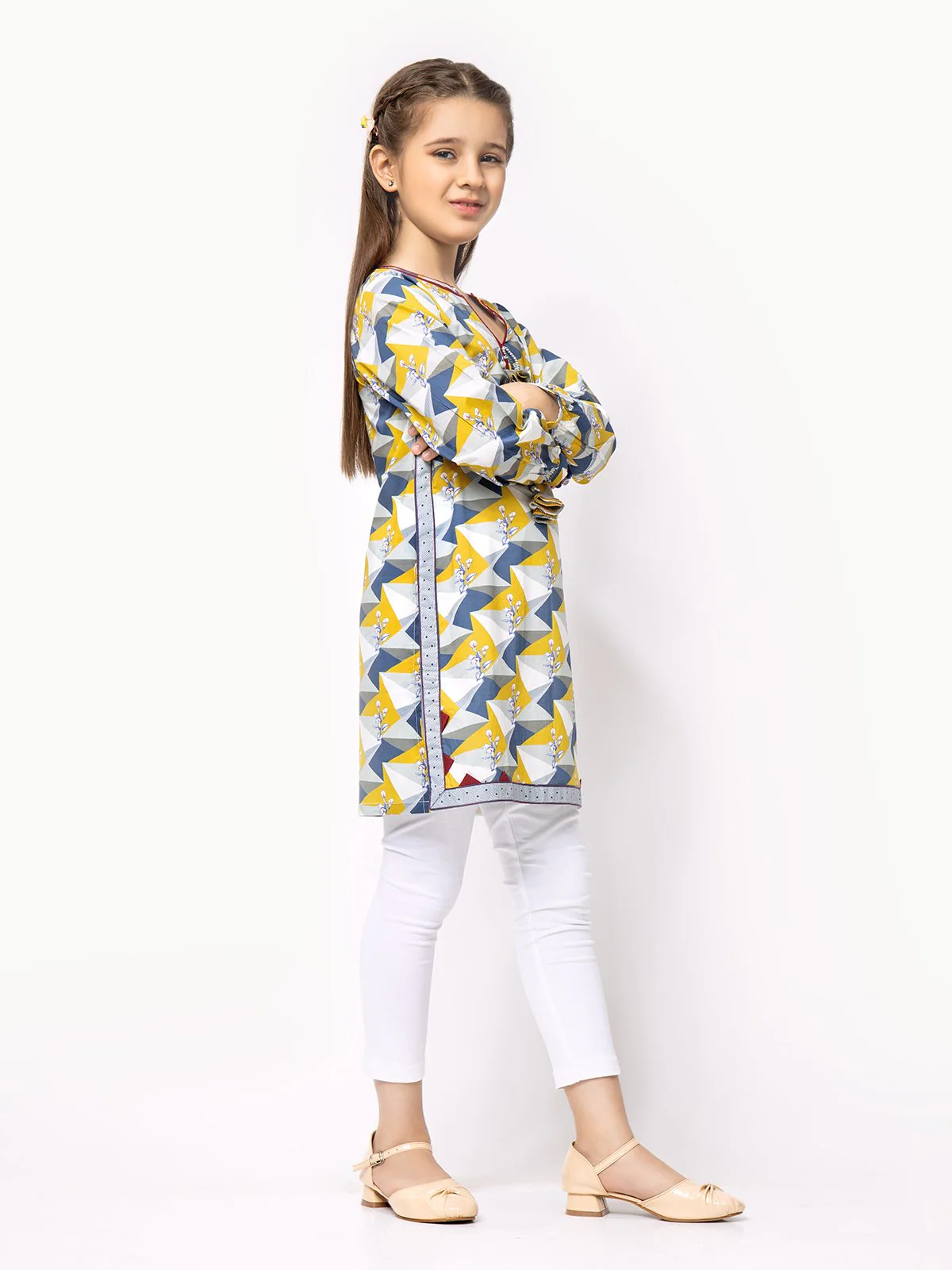 Girl's White Multi Pret - EGTKP22-70257 - Image 4