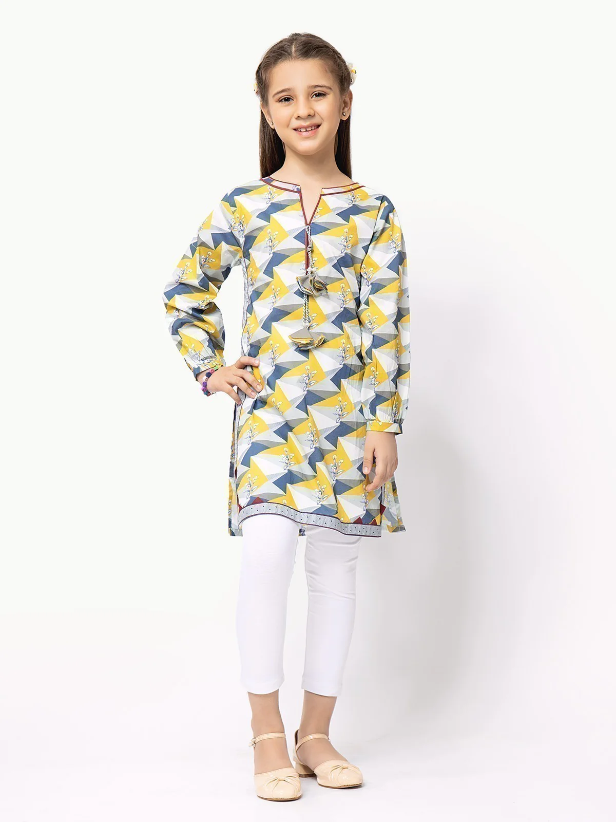 Girl's White Multi Pret - EGTKP22-70257 - Image 7