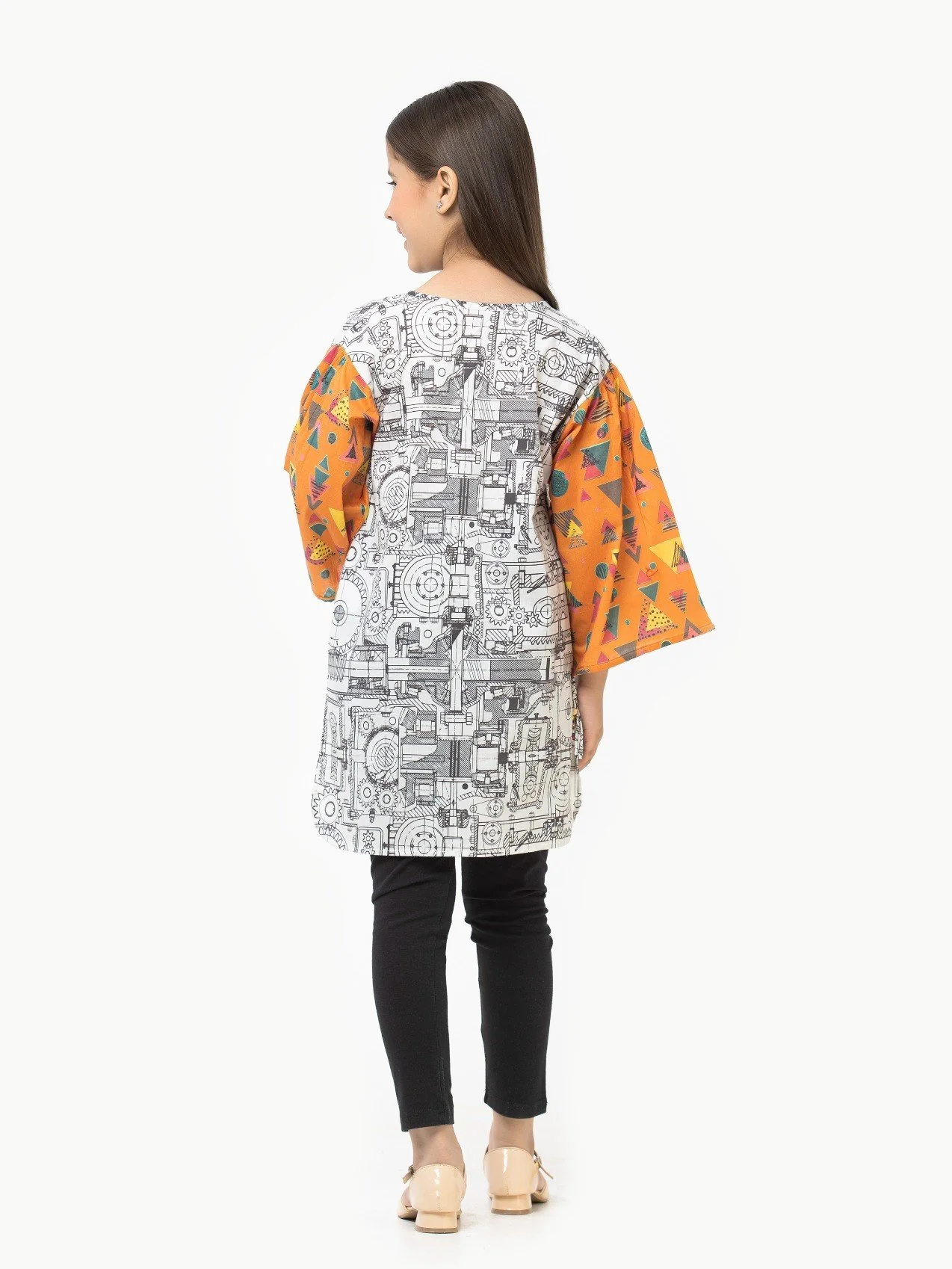 Girl's White & Black Pret - EGTKP22-70305 - Image 4