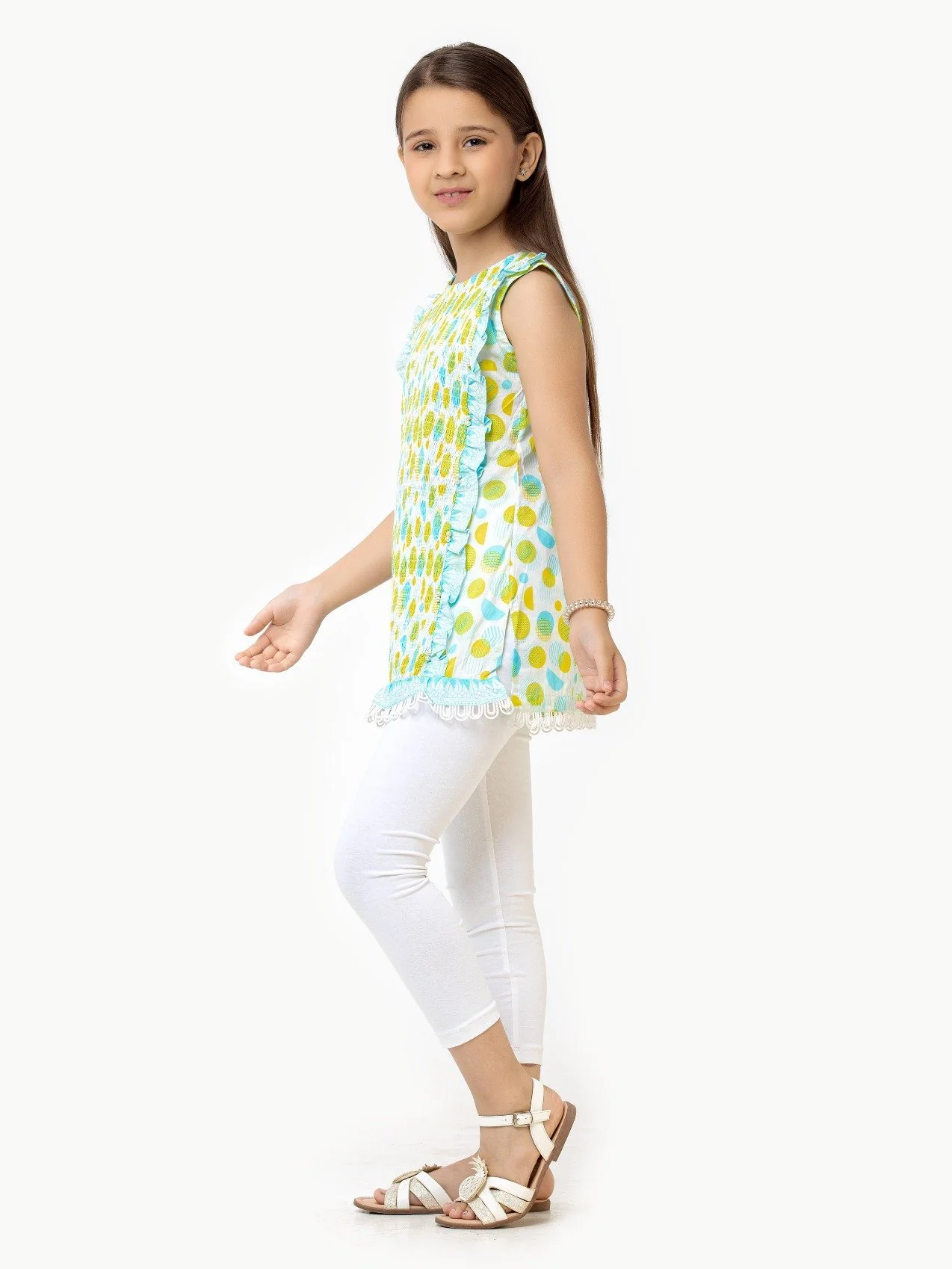 Girl's White Multi Pret - EGTKP22-70306 - Image 3