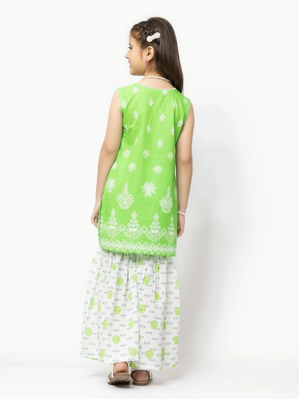 Girl's Green Pret - EGTKP22-70311 (2-Pcs) - Image 5