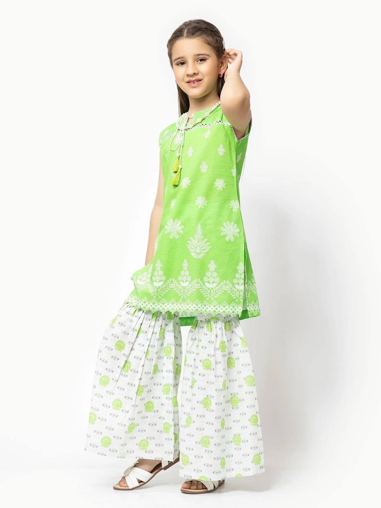 Girl's Green Pret - EGTKP22-70311 (2-Pcs) - Image 7