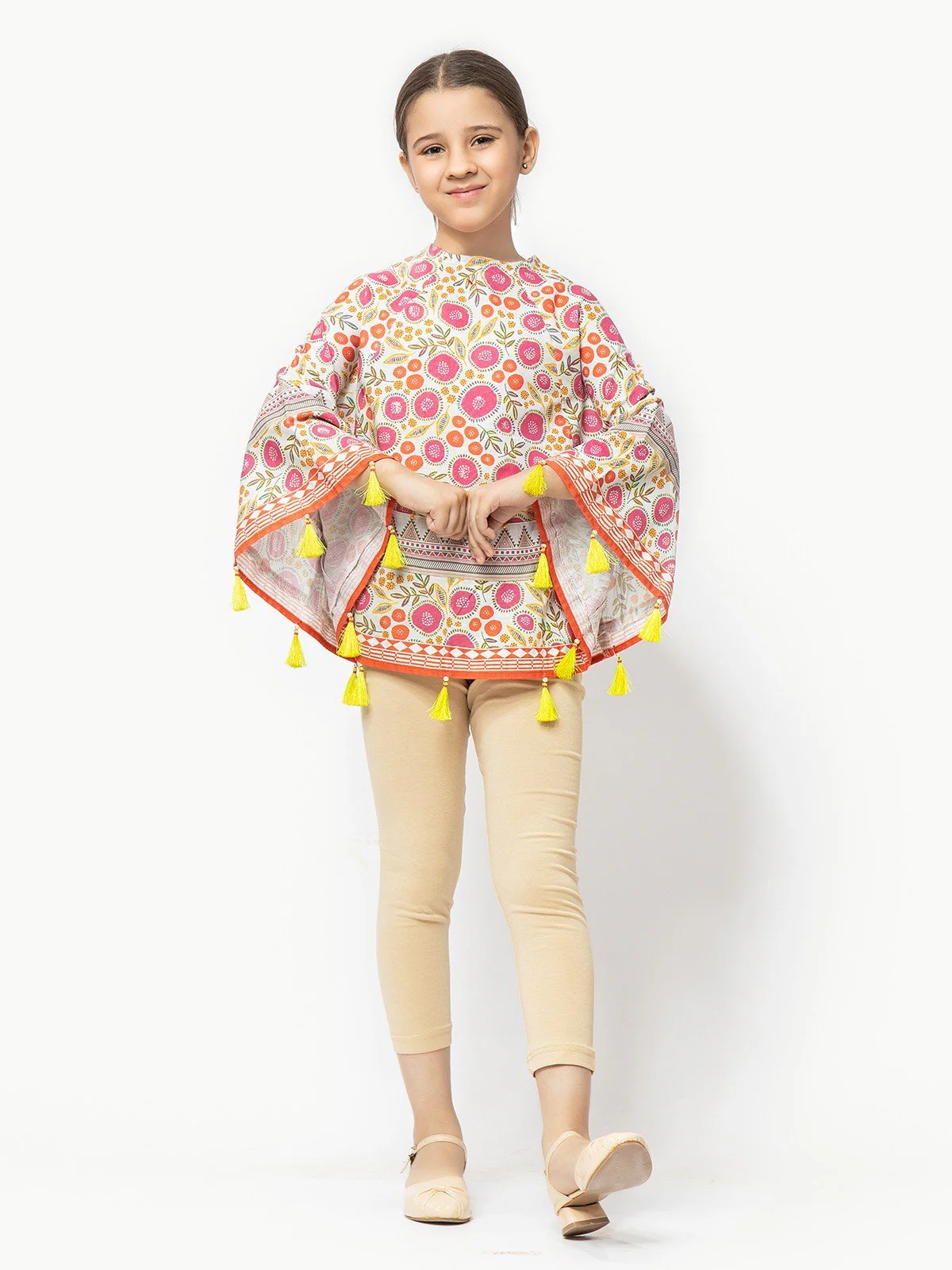 Girl's White Multi Pret - EGTKP22-70329 - Image 2