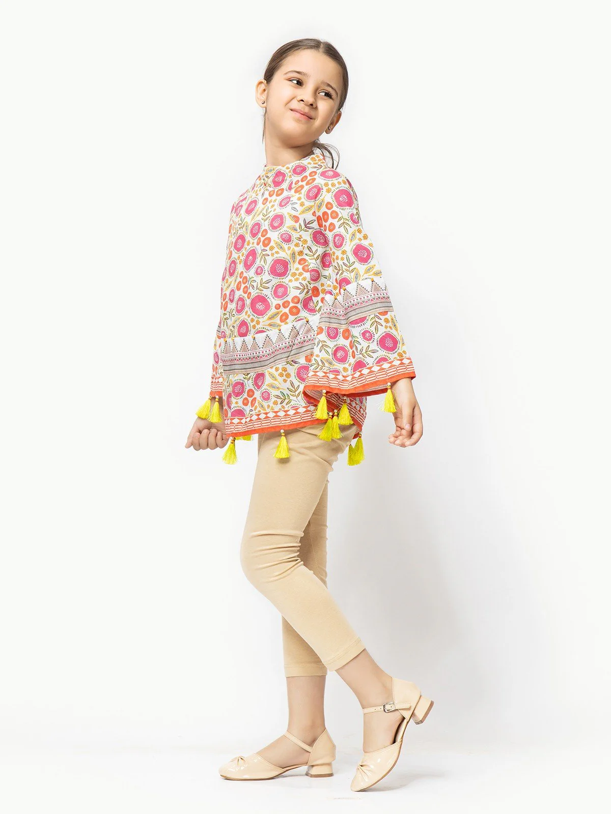 Girl's White Multi Pret - EGTKP22-70329 - Image 3