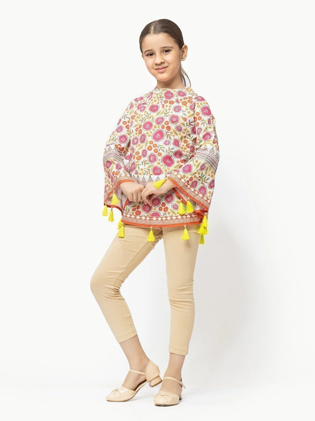 Girl's White Multi Pret - EGTKP22-70329 - Image 8