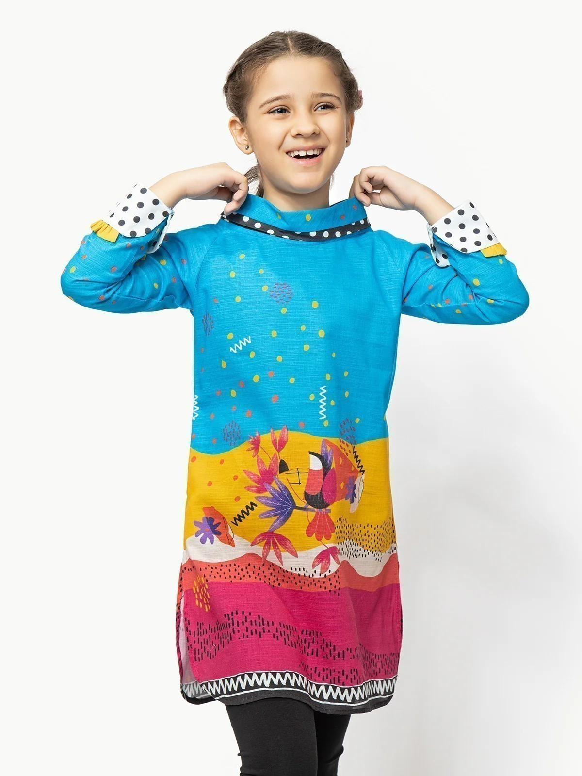 Girl's Blue Multi Pret - EGTKP22-70330 - Image 2