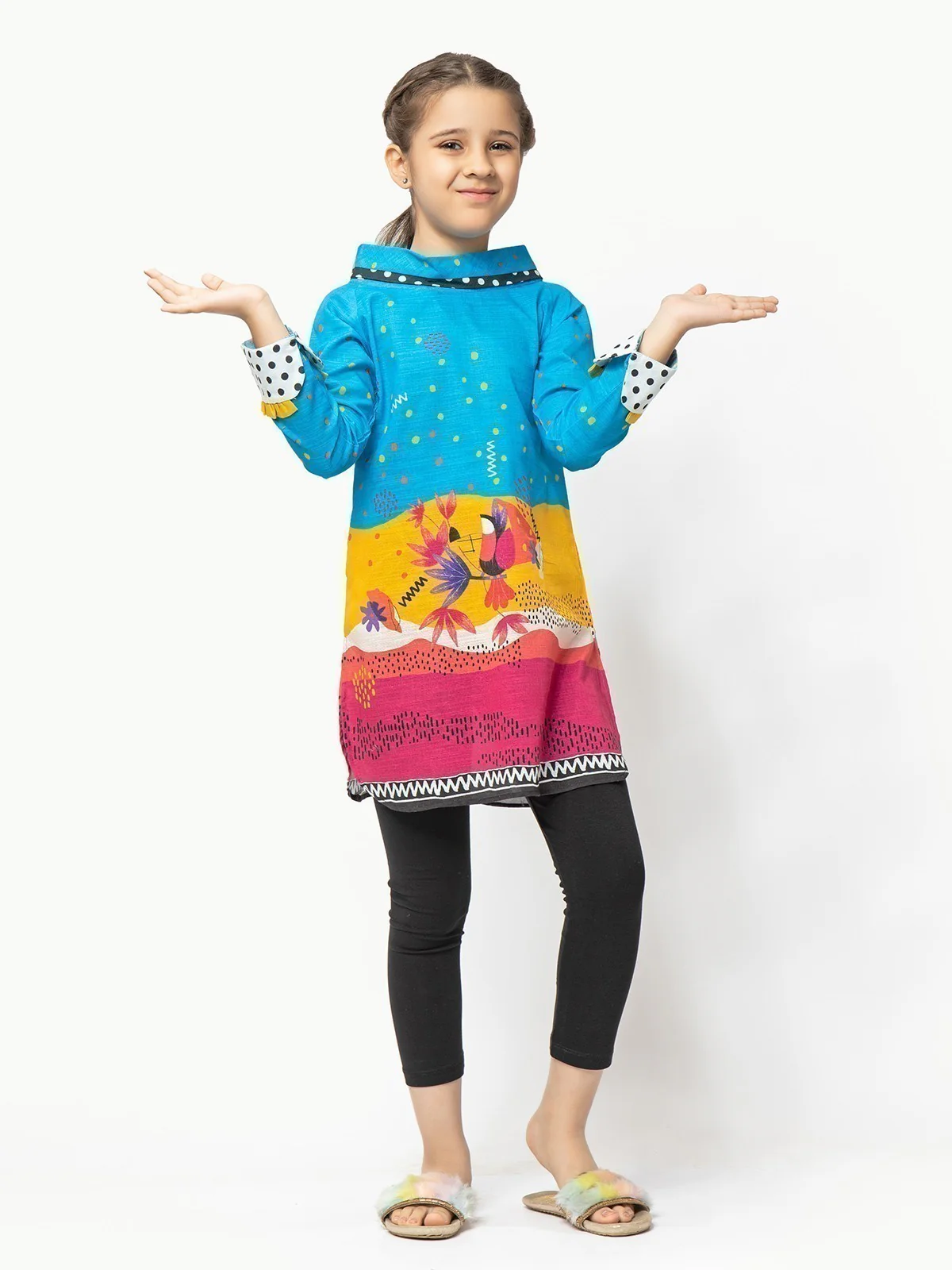 Girl's Blue Multi Pret - EGTKP22-70330 - Image 8