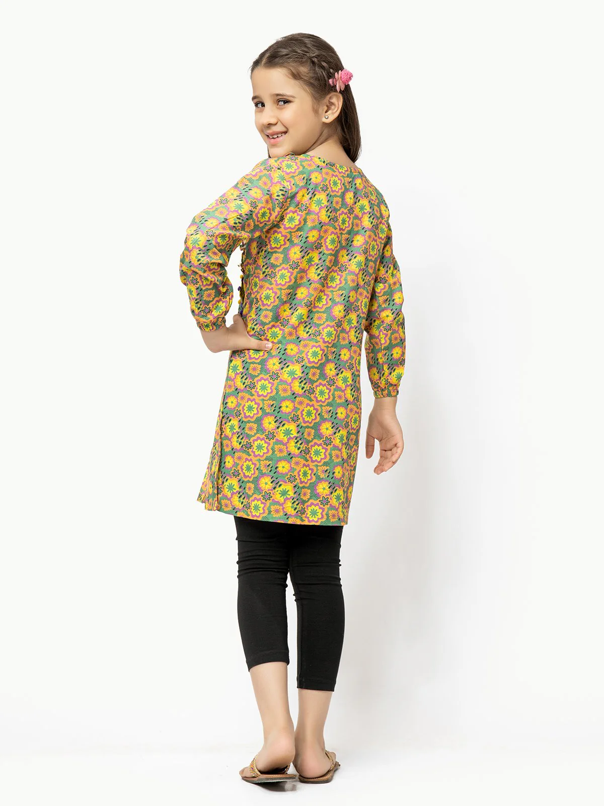 Girl's Green Multi Pret - EGTKP22-70333 - Image 5