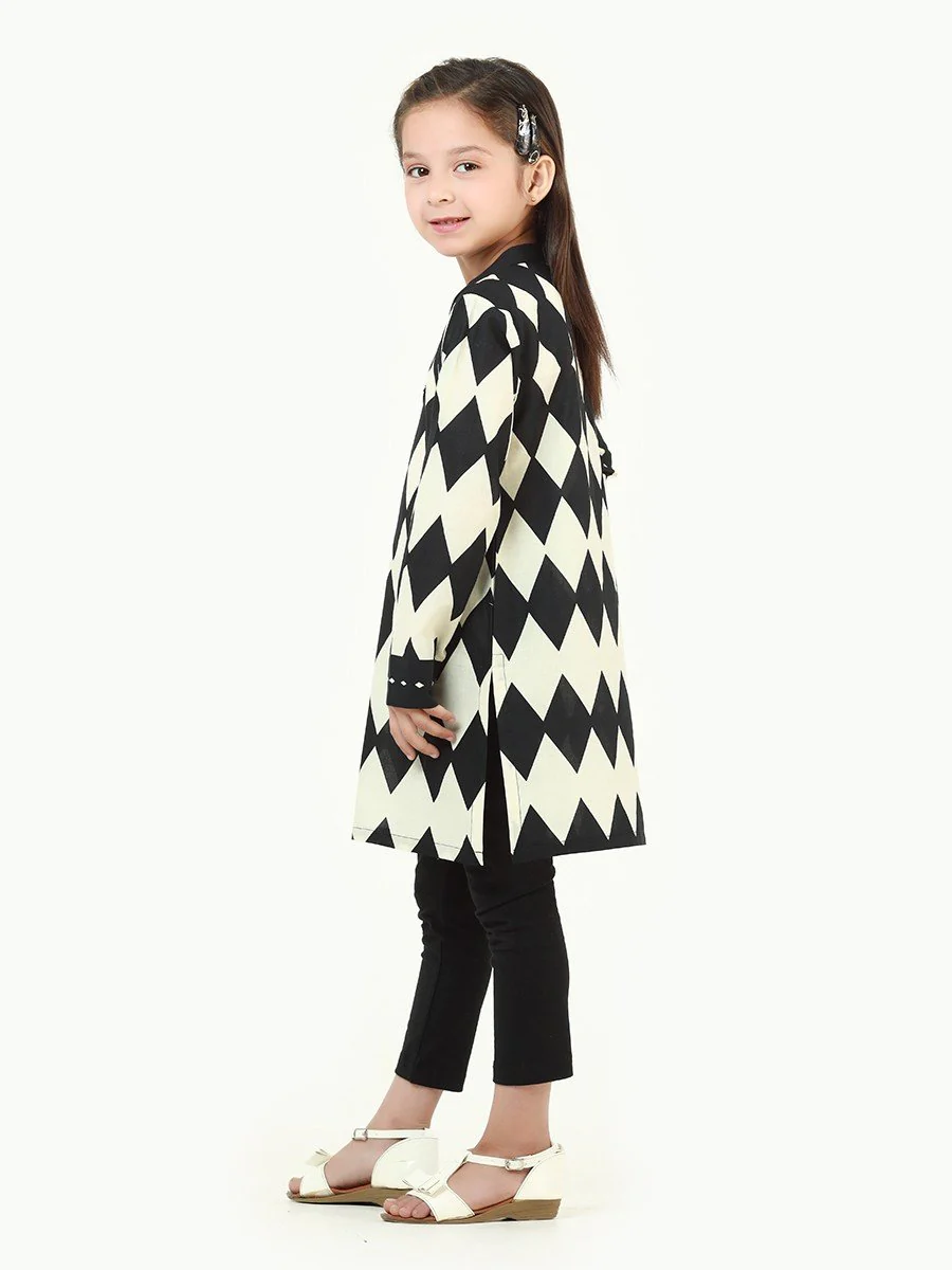 Girl's Cream & Black Pret - EGTKP22-70376 - Image 2