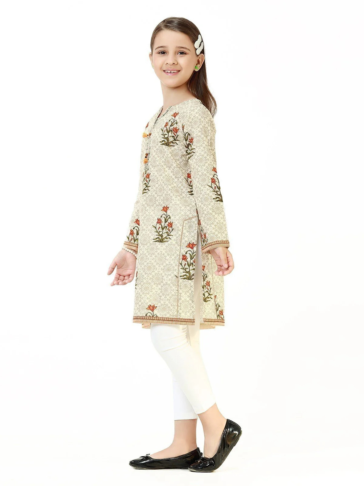 Girl's Beige Pret - EGTKP22-70393 - Image 2