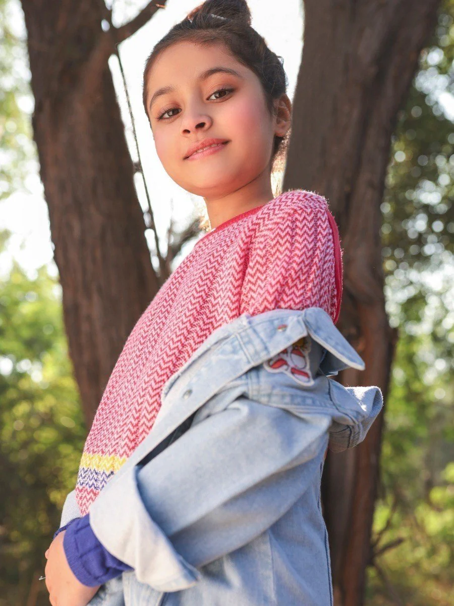 Girl's Pink Sweater - EGTSWT20-001 - Image 4