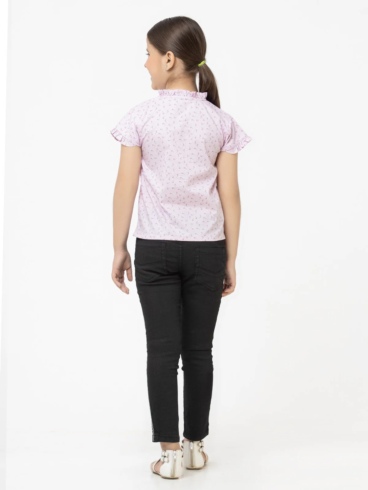 Girl's Light Pink Fusion Top - EGTW22-025 - Image 5