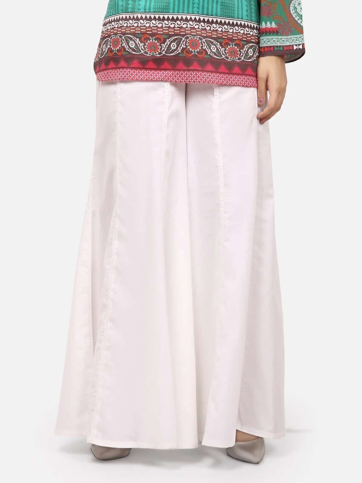 Women's Black Trouser - ELBE19-76178 - Image 2