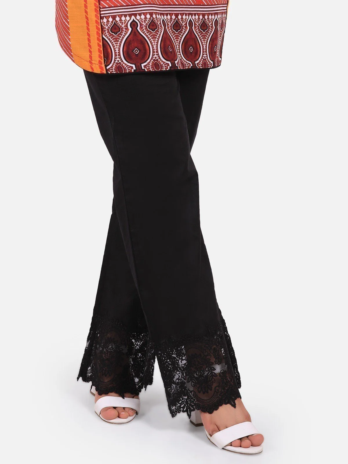 Women's Black Trouser - ELBP19-76155 - Image 3
