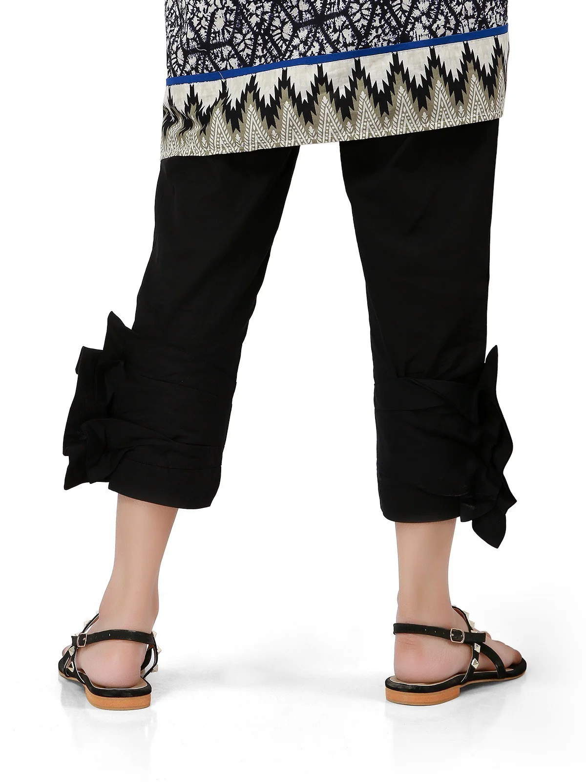 Women's Black Trouser - ELBP19-76180 - Image 3