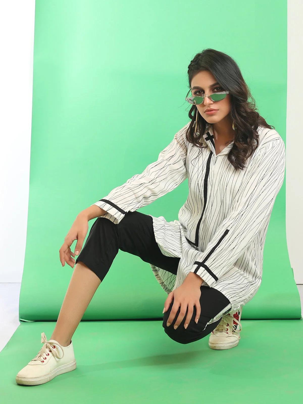 Women's White Western Top - ELTW18-66644