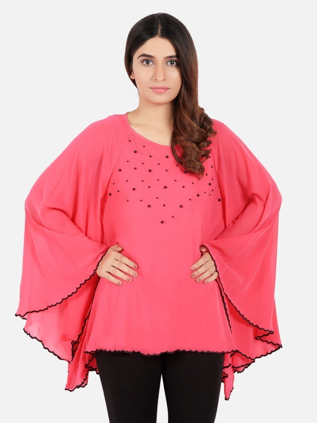 Women's Pink Western Top - ELTWE19-66500