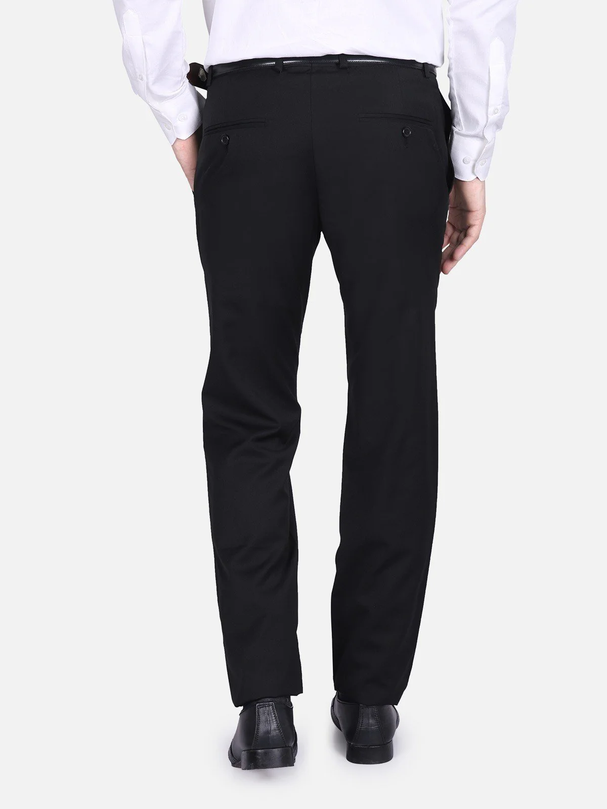 Men's Navy Blue Chino Pant - EMBCP18-010 - Image 3