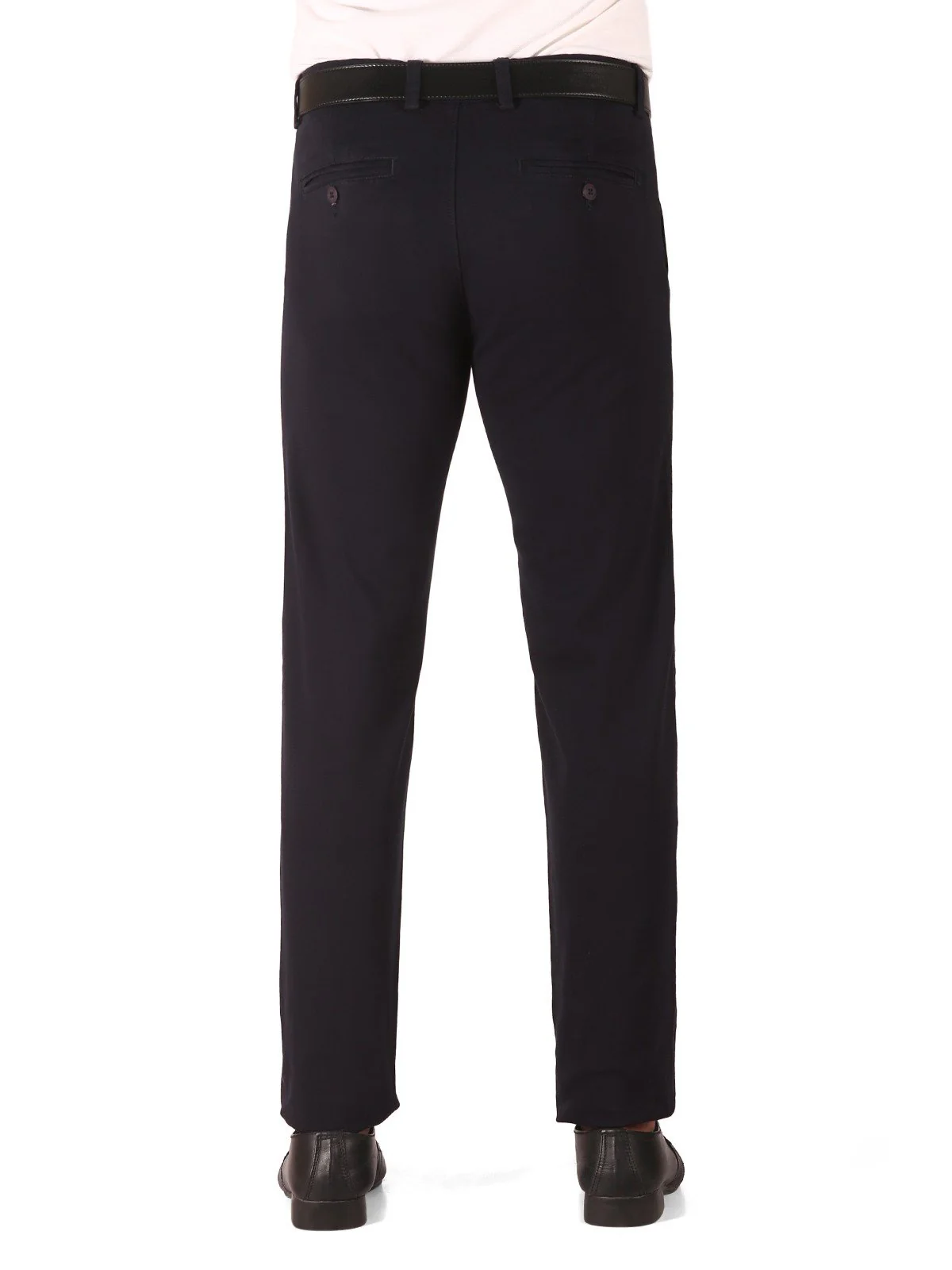 Men's Navy Blue Chino Pant - EMBCP19-001 - Image 3