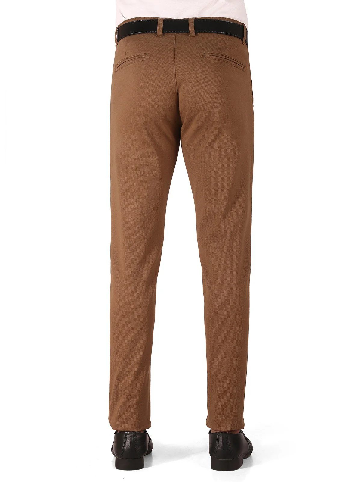 Men's Khaki Chino Pant - EMBCP19-006 - Image 3