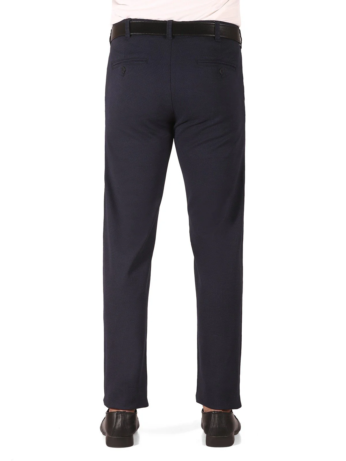 Men's Navy Blue Chino Pant - EMBCP19-012 - Image 3