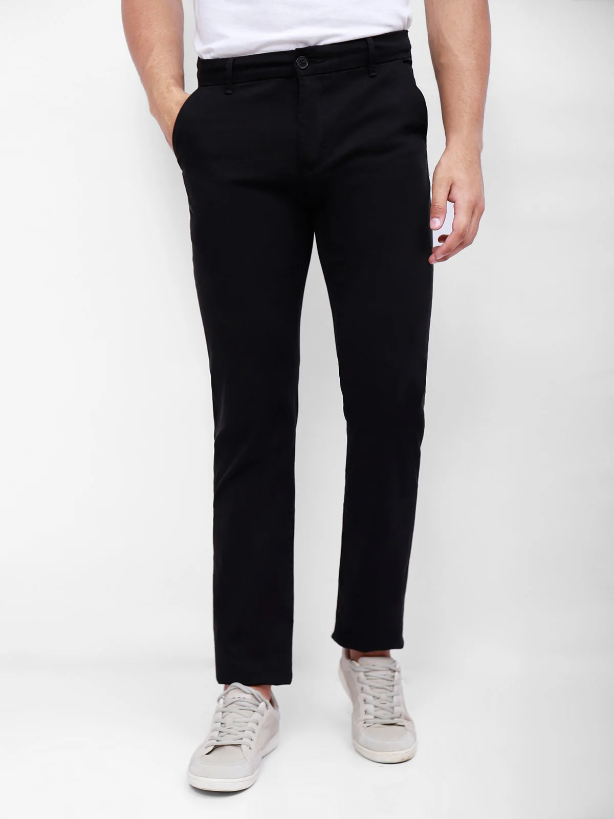 Men's Black Chino Pant - EMBCP20-001 - Image 4