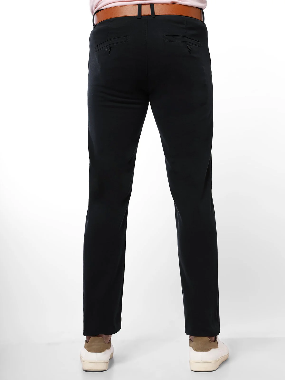 Men's Dark Navy Chino Pant - EMBCP20-002 - Image 2