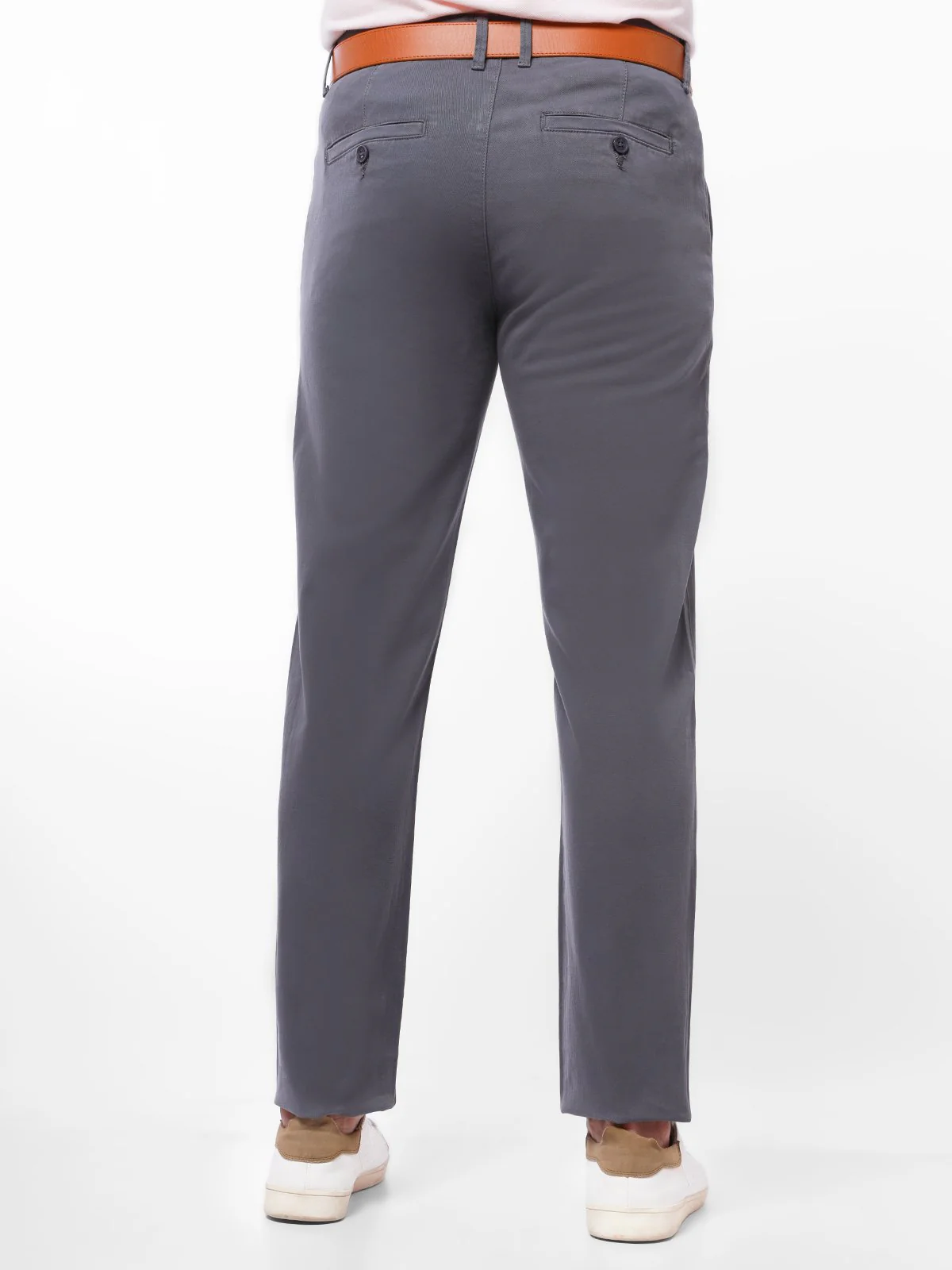 Men's Mid Blue Chino Pant - EMBCP20-003 - Image 2