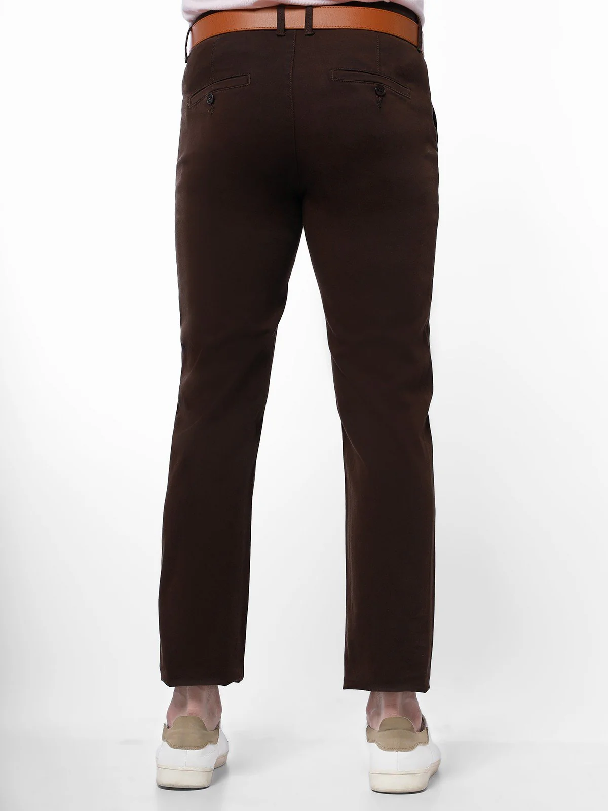 Men's Brown Chino Pant - EMBCP20-005 - Image 2