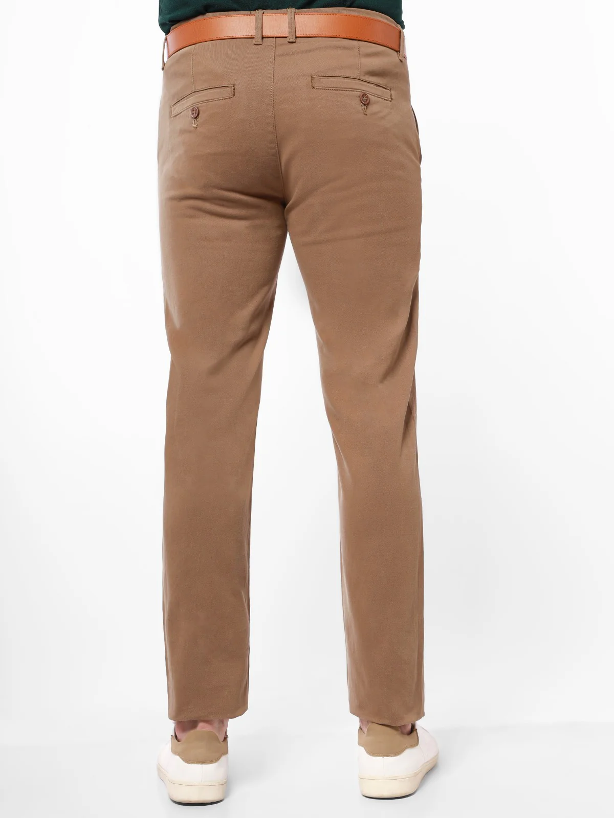 Men's Khaki Chino Pant - EMBCP20-006 - Image 2