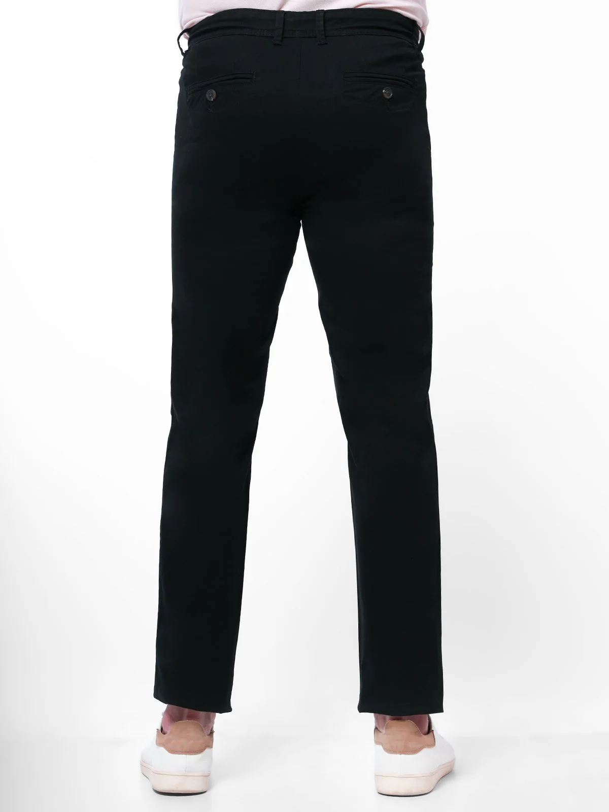 Men's Black Chino Pant - EMBCP20-011 - Image 2