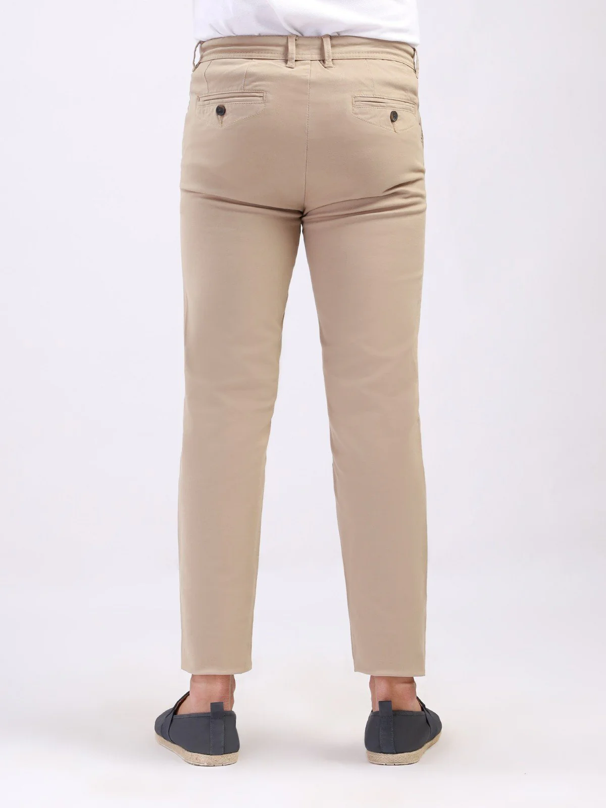 Men's Beige Chino Pant - EMBCP20-012 - Image 3