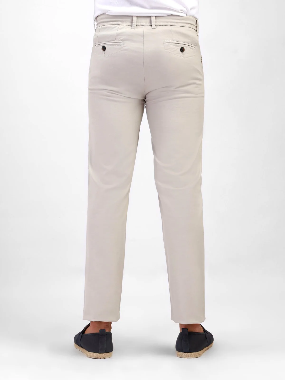 Men's Light Beige Chino Pant - EMBCP20-013 - Image 6