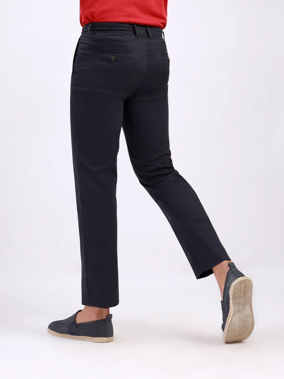 Men's Dark Navy Chino Pant - EMBCP20-014 - Image 5